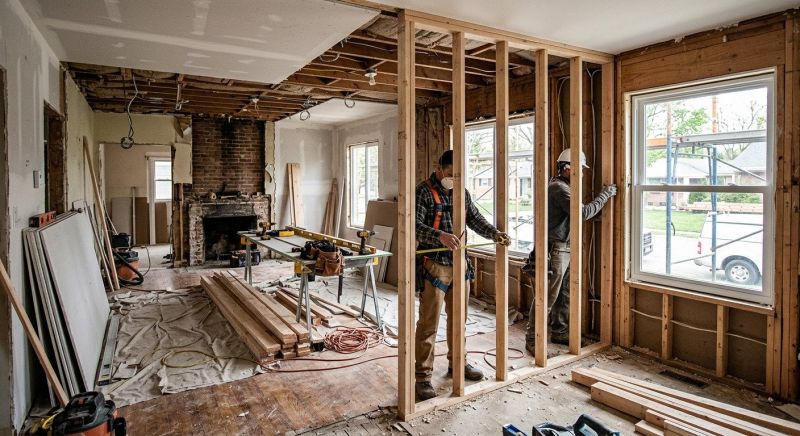 Living Room Remodeling in Conroe, TX
